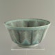 Bowl by Gustav Spoerri with stylised leaf disign for Ziegler, H11cm D22cm