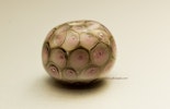 "Grey-meet-rosa" Muranoglasperle "Grey-meet-rosa" Muranoglasperle