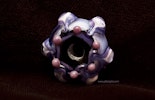 "Violetta" Glasperlenrad (5mm Loch aus CIM-&Muranoglas "Violetta" Glasperlenrad (5mm Loch aus CIM-&Muranoglas