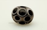 "Blackpoint" Murano- mit Reichenbachglas Perle  "Blackpoint" Murano- mit Reichenbachglas Perle