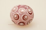 ""Bubble-Pink" Glasperle aus Muranoglas  ""Bubble-Pink" Glasperle aus Muranoglas