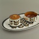 Belgium Boch La Louvière, 1960's handpainted pieces from the Rambouillet series