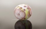 "Fleurs" Blümchen-Murano-Glasperle 19mm Durchmesser  "Fleurs" Blümchen-Murano-Glasperle 19mm Durchmesser