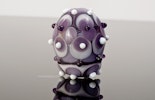 "Mandara" Glasperle mit orientalischem Muster  "Mandara" Glasperle mit orientalischem Muster