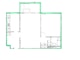 Grundriss 2.5-Zimmerwohnung Grundriss 2.5-Zimmerwohnung
