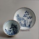 Cup & saucer ca. 1680, export porcelain from Jingdezhen, D9 and 13.5cm H cup 5cm.