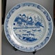 China 18th century or older blue and white export plate