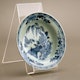 Plate deep form, Jingdezhen export porcelain, D16.5cm, H3.5cm, ca. 1750