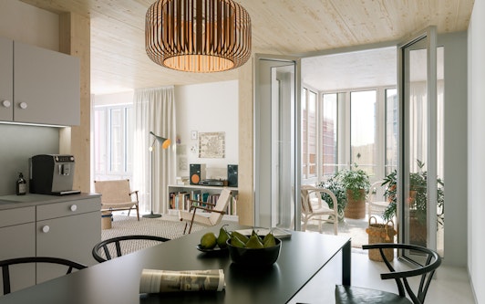 Visualisierung Esszimmer Visualisierung Esszimmer
