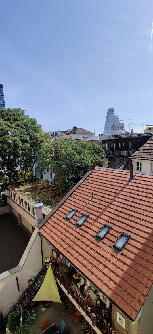 Aussicht vom Balkon Aussicht vom Balkon