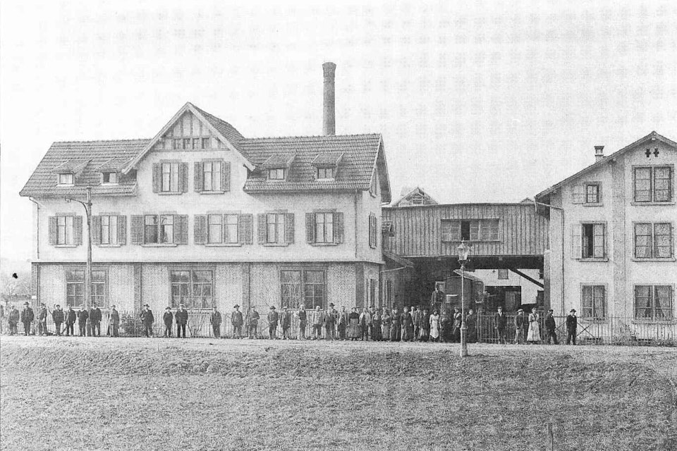 Belegschaft Schlieren 1920