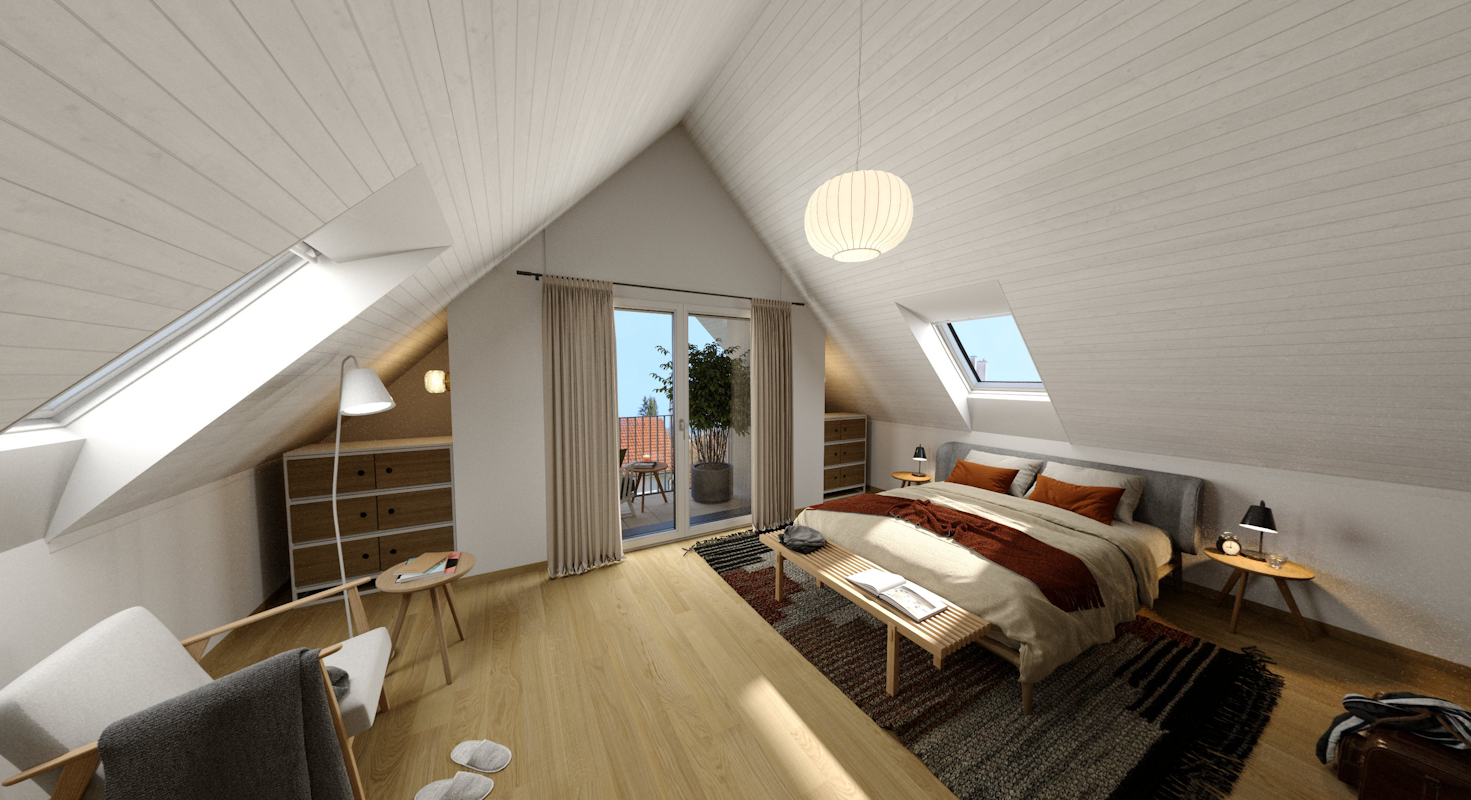 Dachzimmer Whg. 201