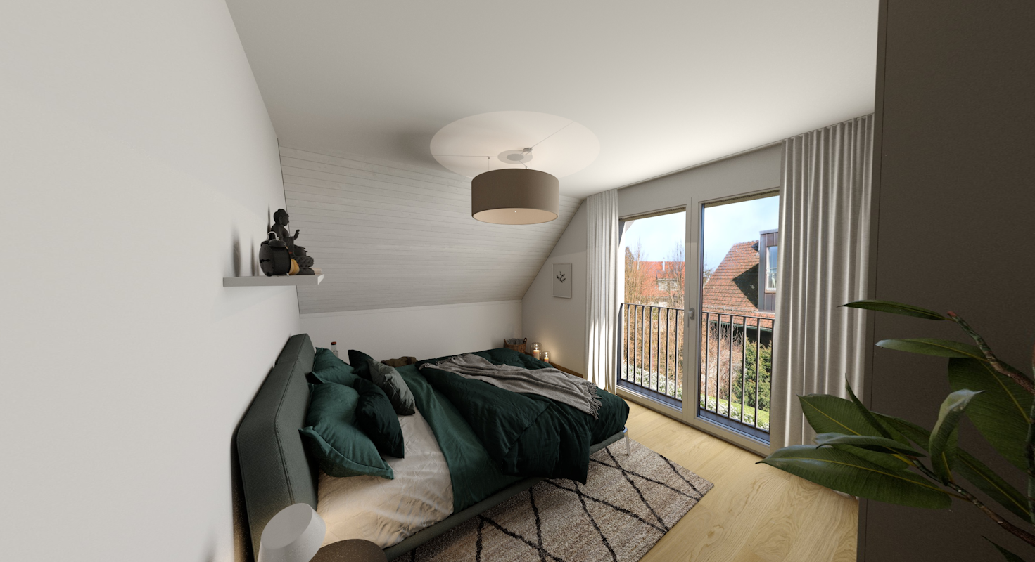 Schlafzimmer Whg. 201