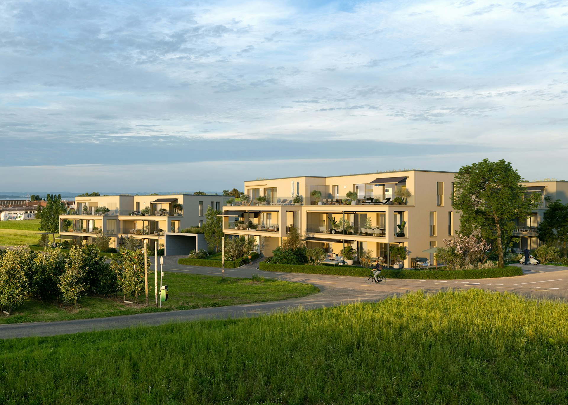 Die Überbauung Seewärts überzeugt mit einer der Lage harmonierenden Architektur. Die Überbauung Seewärts überzeugt mit einer der Lage harmonierenden Architektur.