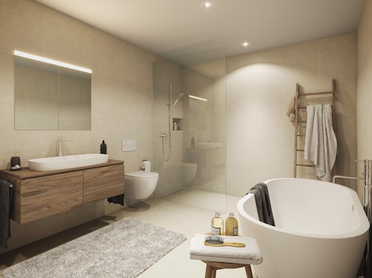 elegante Badezimmer