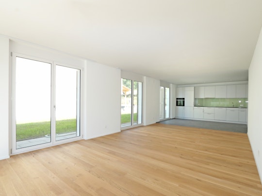 EFH Wohnzimmer und Küche