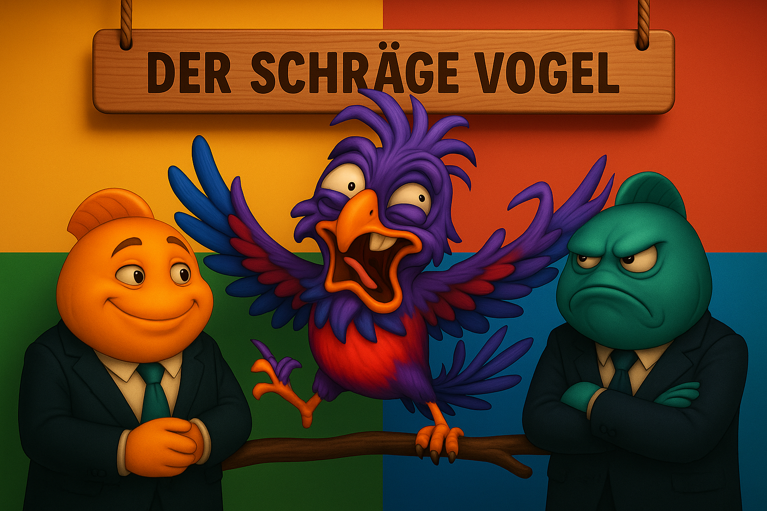 schräge vögel im team?!
