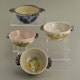 Cups by Marcel Noverraz (H5.5cm/D approx. 12cm) various designs 1930-1940