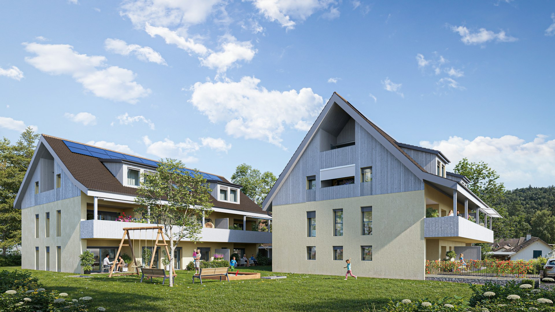 Ansicht Schulweg 7+9