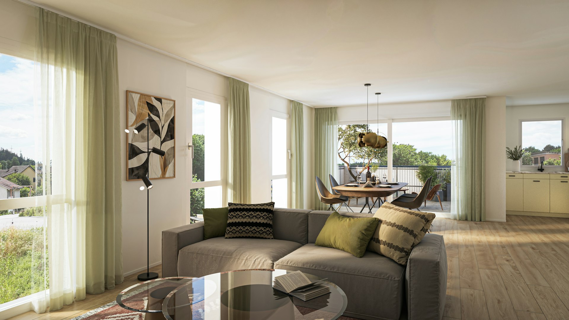 Wohnbereich Whg. 7.101