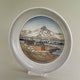 Plate porcelain by Royal Copenhagen "Greenland" D22 H3.5cm