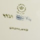 Mark Royal Copenhagen Greenland plate