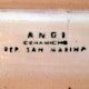 Mark Angi plate, San Marino