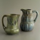 Pitchers by Denbac moulded models 220 & 562? H16 & H20cm